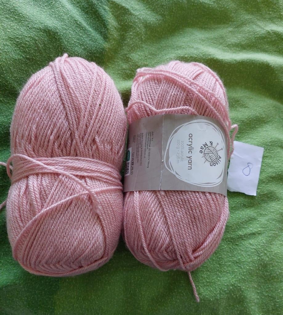 2 bollen wol oude rose (Alison & Mae), Ophalen of Verzenden, Nieuw, Breien of Haken, Wol of Garen