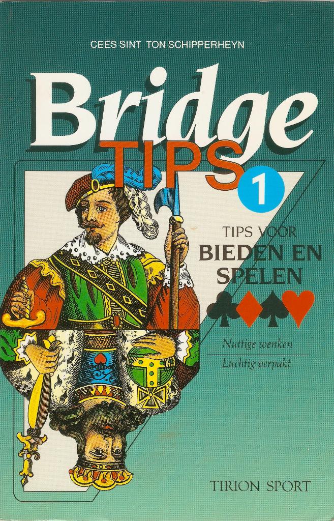 Cees Sint/Ton Schipperheyn - Bridge tips 1, Ophalen of Verzenden, Gelezen, Sint/Schipperheyn, Denksport