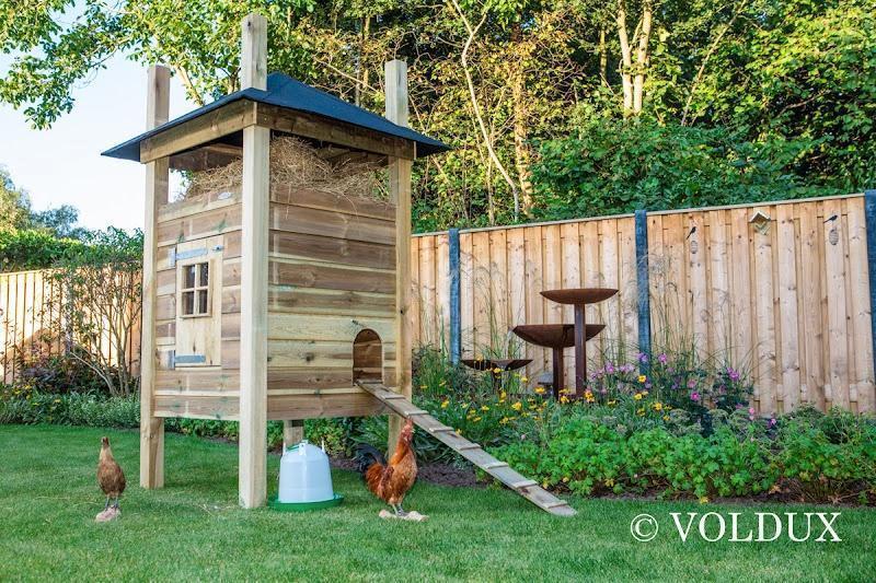 Kippenhok met hooizolder Fem