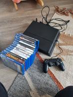 PlayStation 4 met 14 games en controller, Spelcomputers en Games, Ophalen, Vanaf 18 jaar, Overige genres, Zo goed als nieuw