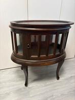 Antiek Ovaal Theekastje / Drankenkastje - Queen Anne Stijl, Ophalen