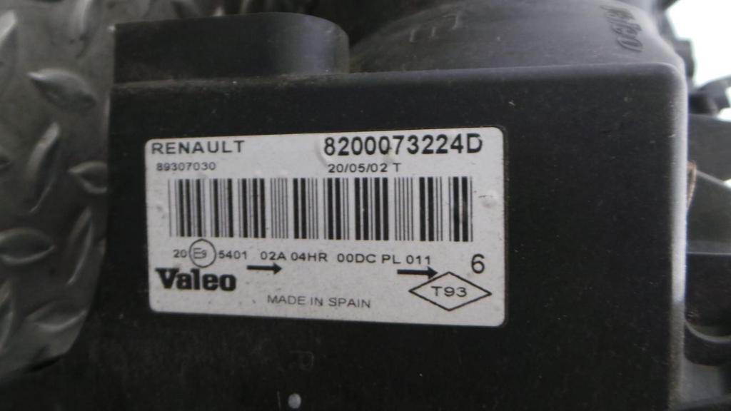 RENAULT MEGANE KOPLAMP L 2005, Auto-onderdelen, Verlichting, Ophalen of Verzenden, Gebruikt, Stiba lid