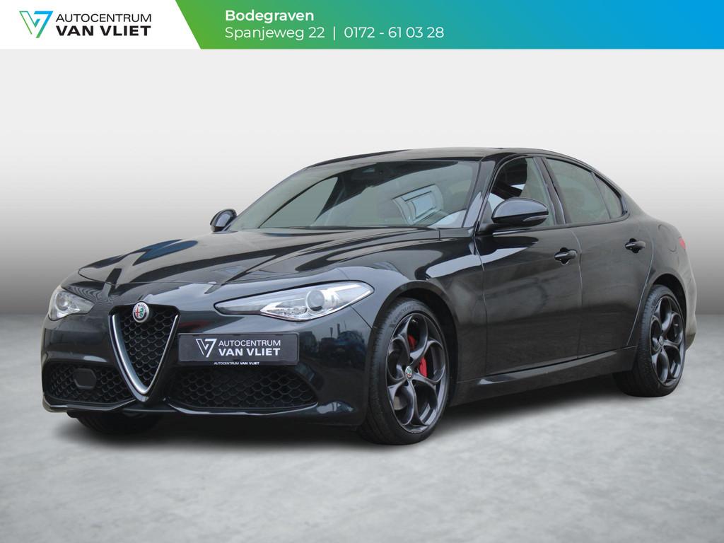 Alfa Romeo Giulia 2.0T Super | 320 PK | RAGAZZON EINDDEMPER, Auto's, Alfa Romeo, Automaat, Achterwielaandrijving, Euro 6, Zwart