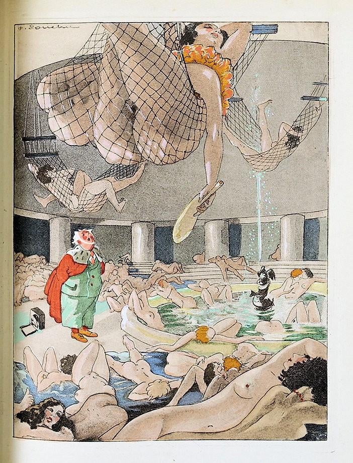 [Reliure Benoit] Les Aventures du Roi Pausole 1937 Louÿs, Antiek en Kunst, Ophalen of Verzenden