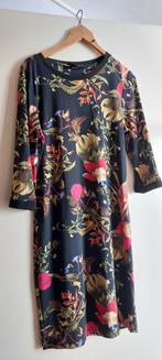 Zwart bloem jurkje 36, Kleding | Dames, Jurken, Zwart, Ophalen of Verzenden, Zo goed als nieuw, Maat 36 (S)