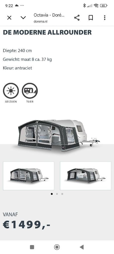 Dorema voortentluifels, Ophalen, Zo goed als nieuw, Dorema