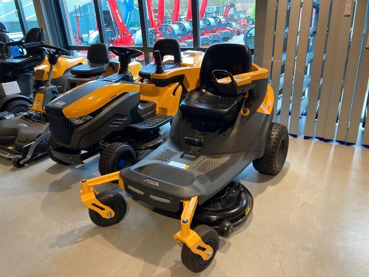 stiga accu zitmaaier, Tuin en Terras, Zitmaaiers, Nieuw, 90 tot 120 cm, Elektrische starter, Mulchfunctie, Opvangbak, Versnellingen