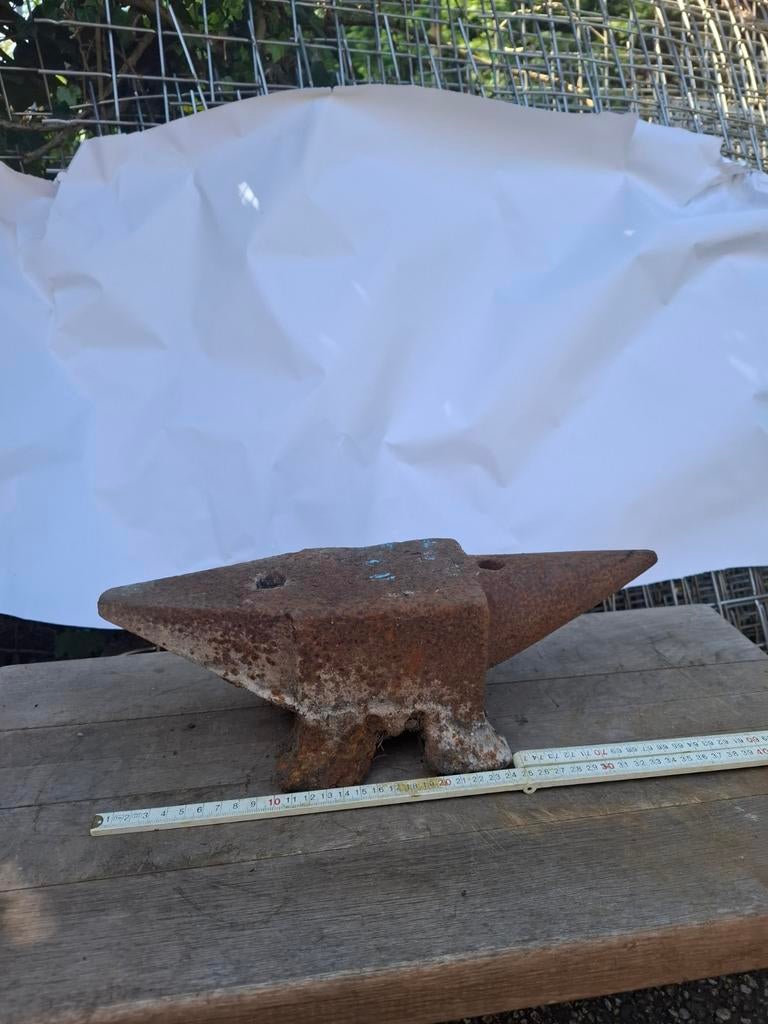 Oud aanbeeld - Ideaal voor smeden en metaalbewerking, Ophalen of Verzenden