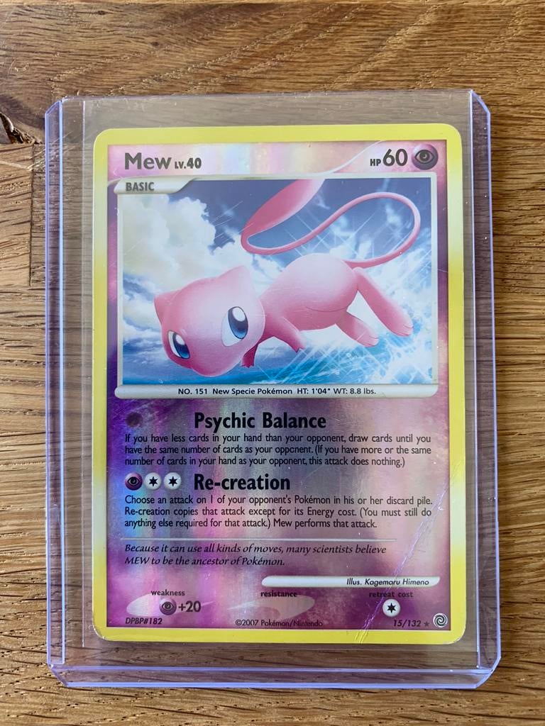 Pokémonkaart - Mew Reverse Holo (15/132), Hobby en Vrije tijd, Verzamelkaartspellen | Pokémon, Zo goed als nieuw, Ophalen of Verzenden