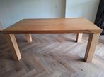Robuuste eikenhouten tafel - 180x100 cm, Ophalen, Gebruikt, 100 tot 150 cm, Eikenhout