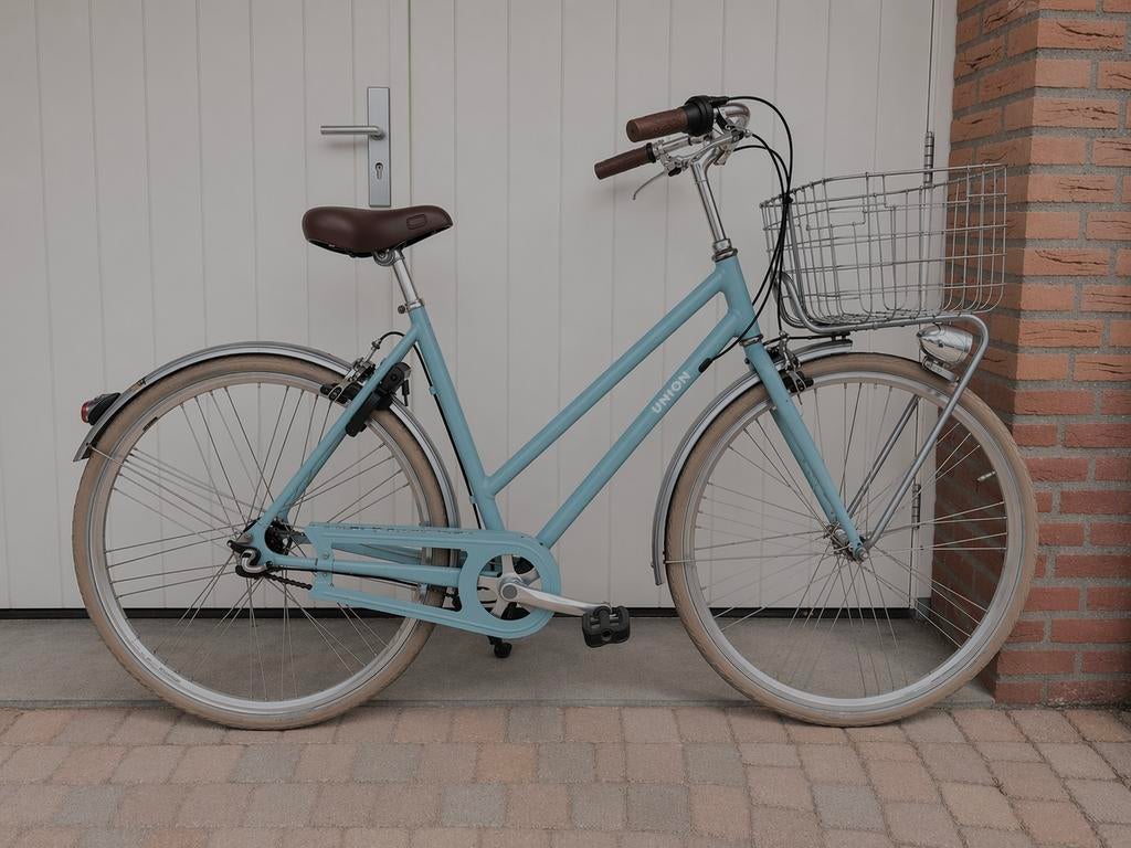 Union flow damesfiets - Gebruikt, Fietsen en Brommers, Gebruikt, Velgrem, Versnellingen, 50 tot 53 cm