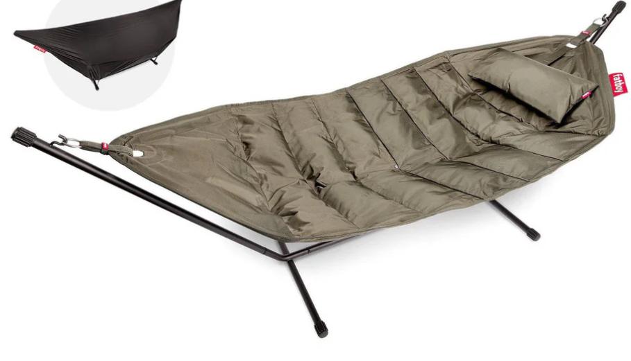 Fatboy Headdemock Deluxe Hangmat met Kussen, Binnen, Meerpersoons, Ophalen of Verzenden, Zo goed als nieuw