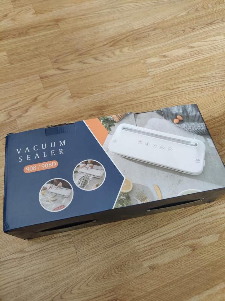 Vacuüm Sealer 908/908D met complete toebehoren set, Witgoed en Apparatuur, Overige Witgoed en Apparatuur, Zo goed als nieuw, Ophalen of Verzenden