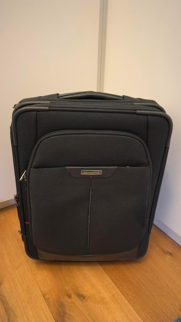 Laptop reiskoffer Samsonite in zeer goede staat, Sieraden, Tassen en Uiterlijk, Koffers, Gebruikt, Zacht kunststof, Minder dan 50 cm