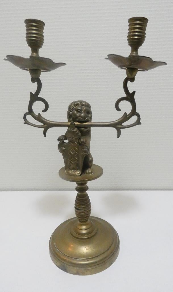 Nederlandse kandelaar [1971], Antiek en Kunst, Ophalen, Koper of Brons