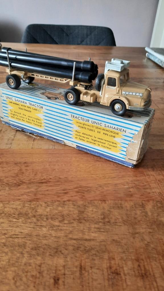 Dinky toys Tracteur unic saharien., Ophalen of Verzenden, Auto, Dinky Toys