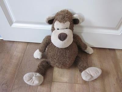 Clayre & Eef 100% polyester zacht pluche aap knuffel zgan, Ophalen of Verzenden, Zo goed als nieuw, Overige typen
