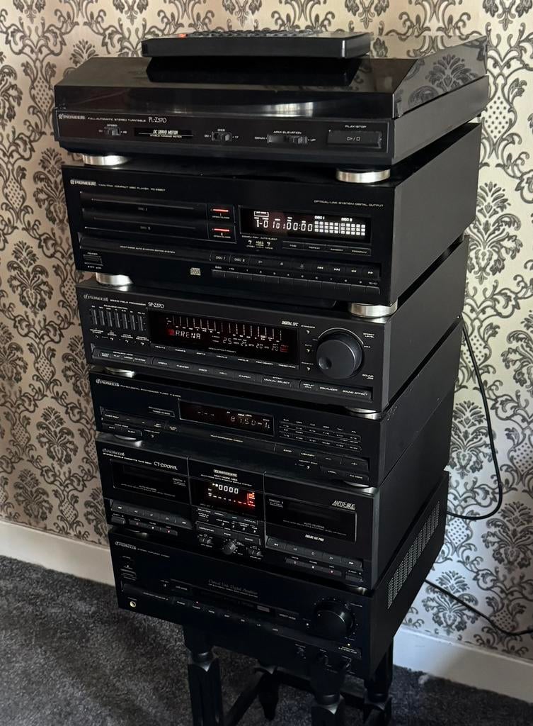 Pioneer kompleet zet 6 delig losse componenten, Ophalen, Zo goed als nieuw, Pioneer, Losse componenten