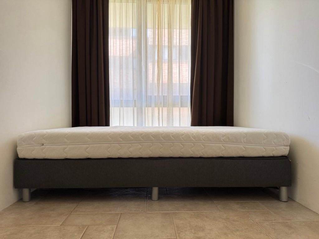 Twijfelaar incl matras (120cm x 200cm), Huis en Inrichting, Slaapkamer | Bedden, Ophalen, Gebruikt, Twijfelaar, 120 cm