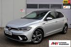 Volkswagen Polo | R-Line|ACC|PANO|VIRTUAL|IQ*Light|, Auto's, Volkswagen, Stof, 95 pk, Zwart, Bedrijf