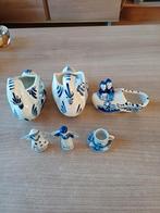 Delfts Blauw Miniatuur Decoratie Set - 6 Stuks, Ophalen of Verzenden