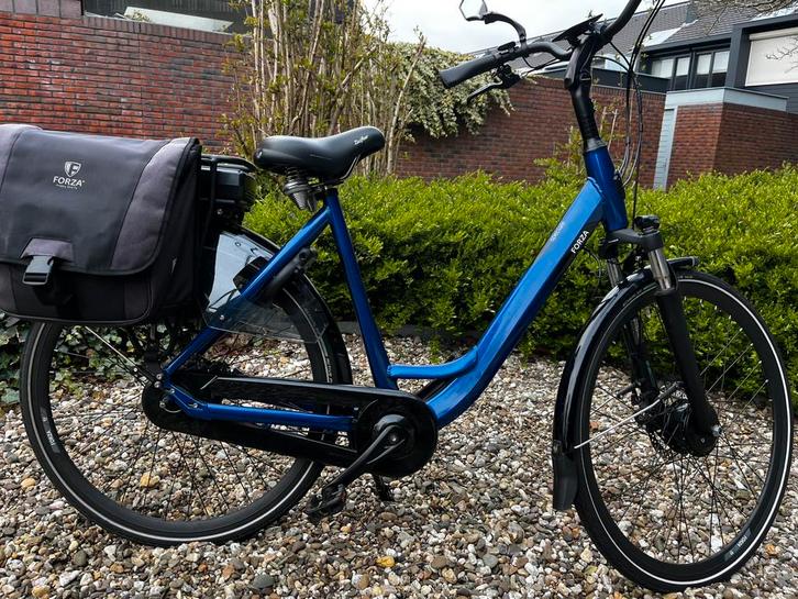 E-bike Forza Ventura Azurro, Fietsen en Brommers, Elektrische fietsen, Zo goed als nieuw, Overige merken, 51 tot 55 cm, Ophalen