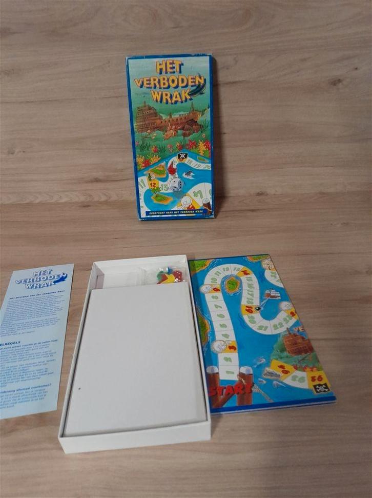 het verboden wrak - s3144, Hobby en Vrije tijd, Gezelschapsspellen | Bordspellen, Zo goed als nieuw, Verzenden