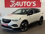 Opel Grandland X 1.2 Turbo ECC AIRCO| PANORAMA|CRUISE| PDC, Auto's, Gebruikt, 1199 cc, Leder en Stof, Wit