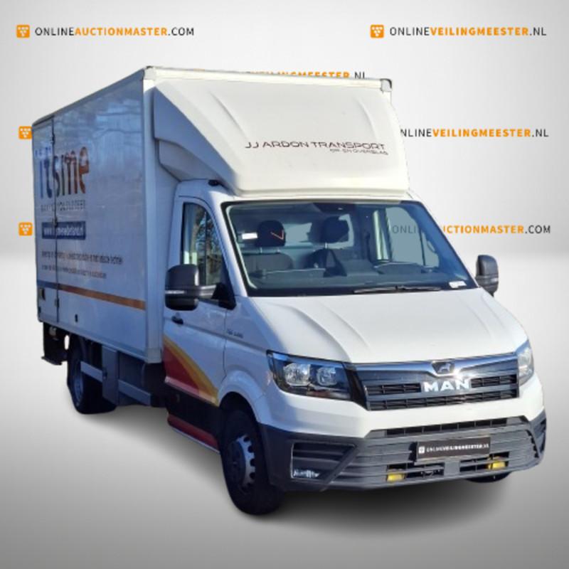 Bedrijfswagen, MAN, TGE, 50 2.0 Lang DL, 2018, Auto's, Overige Auto's, Gebruikt, Overige brandstoffen, Zwart, Origineel Nederlands