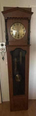 Antieke staande klok / regulateur, Antiek en Kunst, Antiek | Klokken, Ophalen of Verzenden