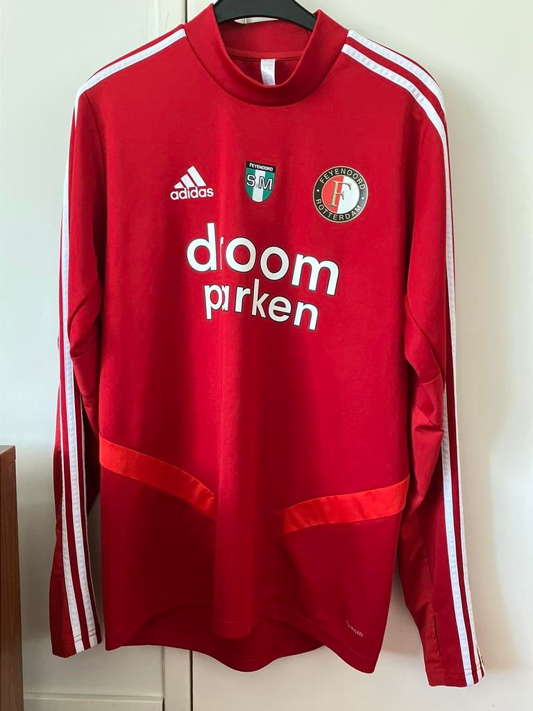 Feyenoord trainingsshirt lange mouwen, Maat M, Ophalen of Verzenden, Gebruikt, Shirt