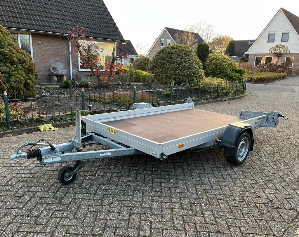 Humbaur auto motor transporter afzakbaar 1800kg zinkbaar, Auto diversen, Aanhangers en Bagagewagens, Ophalen, Gebruikt