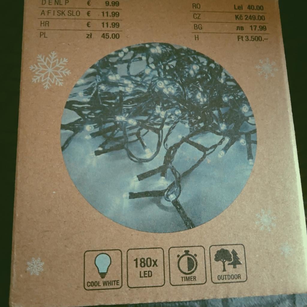 Kerstverlichting 2 stuks, Diversen, Kerst, Ophalen of Verzenden, Nieuw