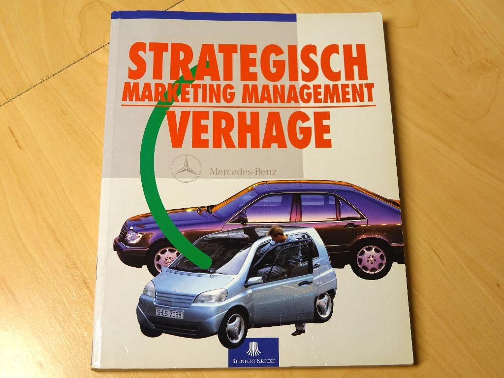 Boek Bronislaw Verhage 'Strategisch Marketing Management’  , Boeken, Ophalen of Verzenden, Zo goed als nieuw, Economie en Marketing