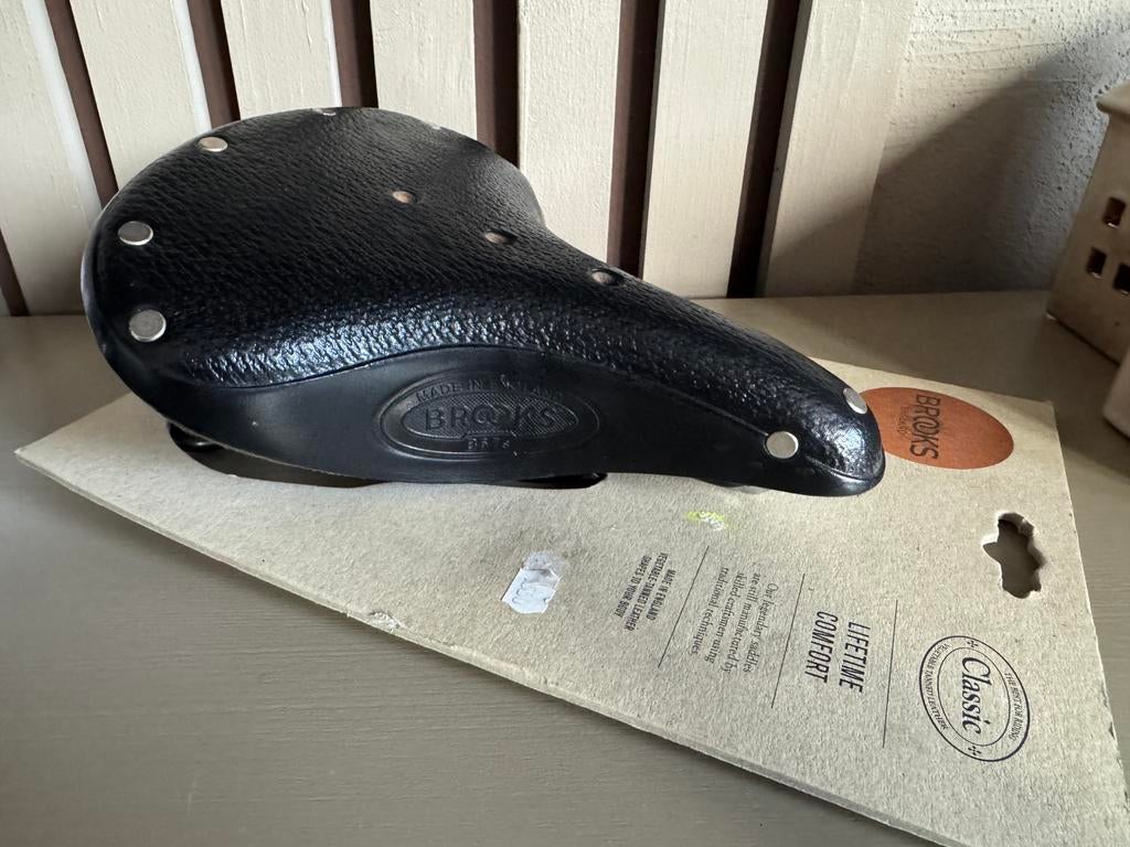 Brooks Zadel B67S nieuw zwart, Fietsen en Brommers, Fietsonderdelen, Ophalen of Verzenden, Nieuw, Zadel, Leer