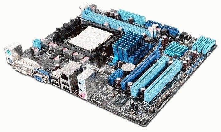 Asus M4A78LT-M LE Moederbord, Computers en Software, Moederborden, Zo goed als nieuw, AMD, DDR3, Ophalen of Verzenden