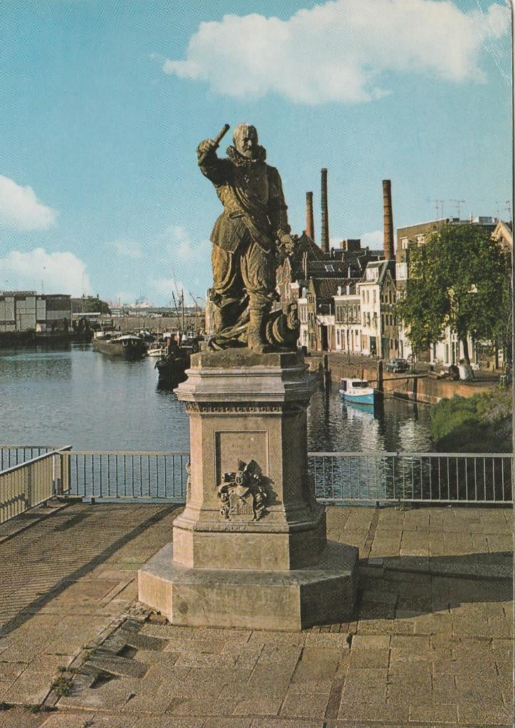 ROTTERDAM Monument Piet Hein Achterhaven, Verzenden, 1960 tot 1980, Ongelopen, Zuid-Holland