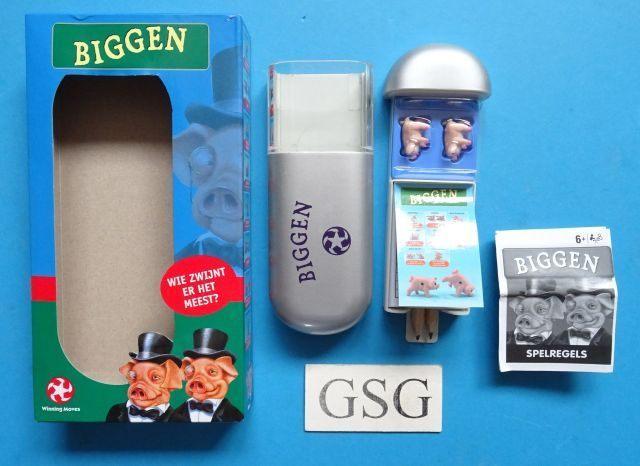 Biggen nr. 50025-02, Hobby en Vrije tijd, Gezelschapsspellen | Overige, Zo goed als nieuw, Ophalen