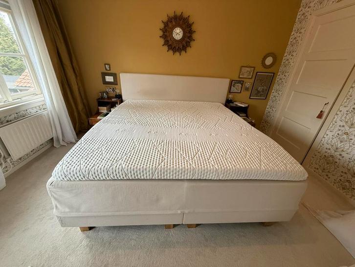 Swiss Sense boxspring 180 x 200 met Emma topper, gratis, Huis en Inrichting, Slaapkamer | Boxsprings, Gebruikt, 180 cm, 200 cm