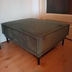 Sissy boy velvet hocker Juke Grijs Blauw The Duchess, Ophalen, 75 tot 100 cm, Zo goed als nieuw, Stof