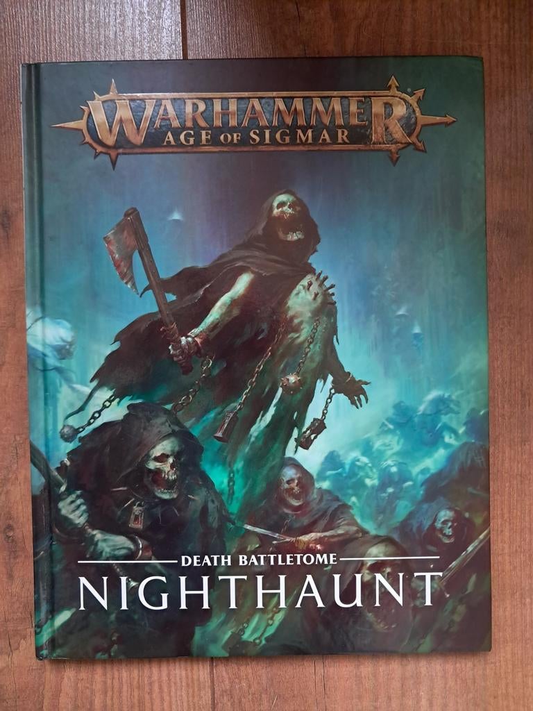 Boek van AOS Warhammer Fantasy Nighthaunt Army book., Hobby en Vrije tijd, Wargaming, Ophalen of Verzenden, Zo goed als nieuw