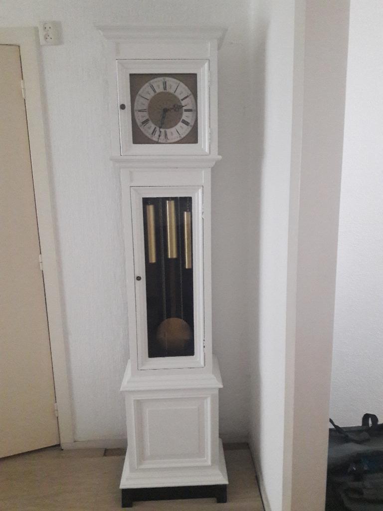 staande klok westminster gong, Antiek en Kunst, Ophalen