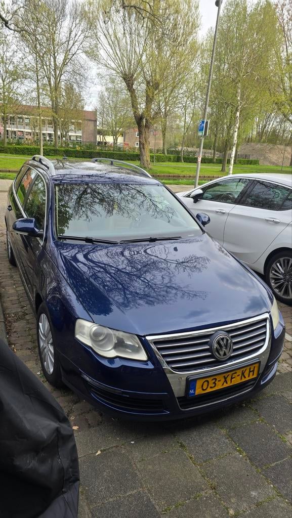 Volkswagen Passat 2.0 FSI 110KW Variant 2007 Blauw, Auto's, Volkswagen, Voorwielaandrijving, Beige, 4 cilinders, 1984 cc