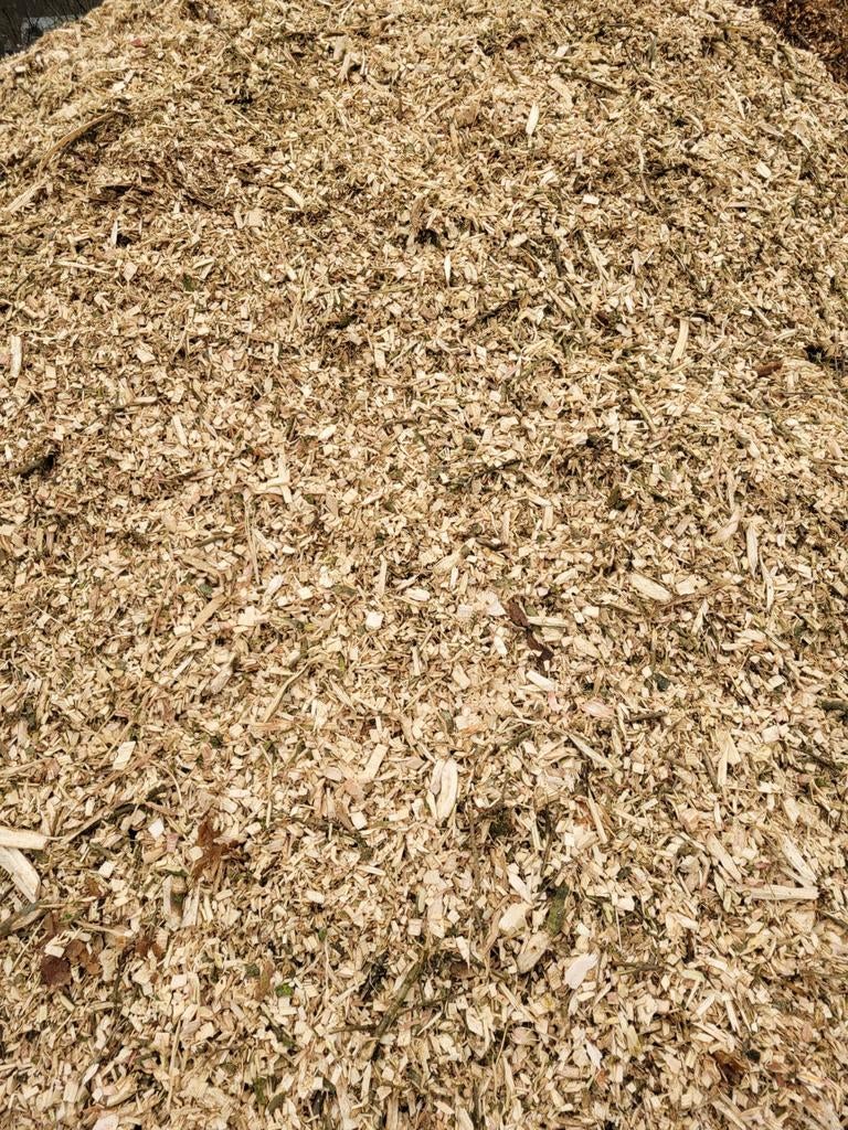 Houtsnippers, Ophalen, Boomschors