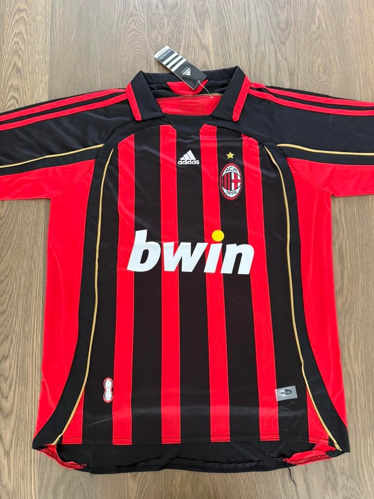 AC Milan 2006/07 Home Shirt Adidas L Kaka Champions League, Sport en Fitness, Voetbal, Maat L, Ophalen of Verzenden, Nieuw, Shirt