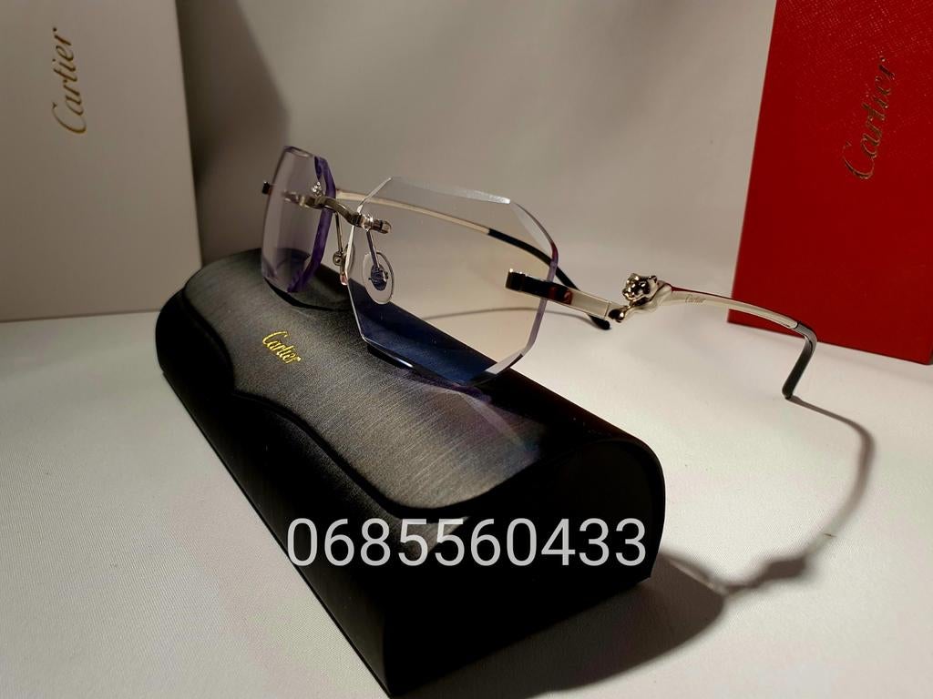 Cartier bril transparant, Sieraden, Tassen en Uiterlijk, Zonnebrillen en Brillen | Heren, Overige merken, Overige kleuren, Nieuw