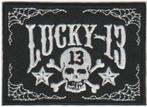 Lucky 13 stoffen opstrijk patch embleem #5, Ophalen of Verzenden, Nieuw