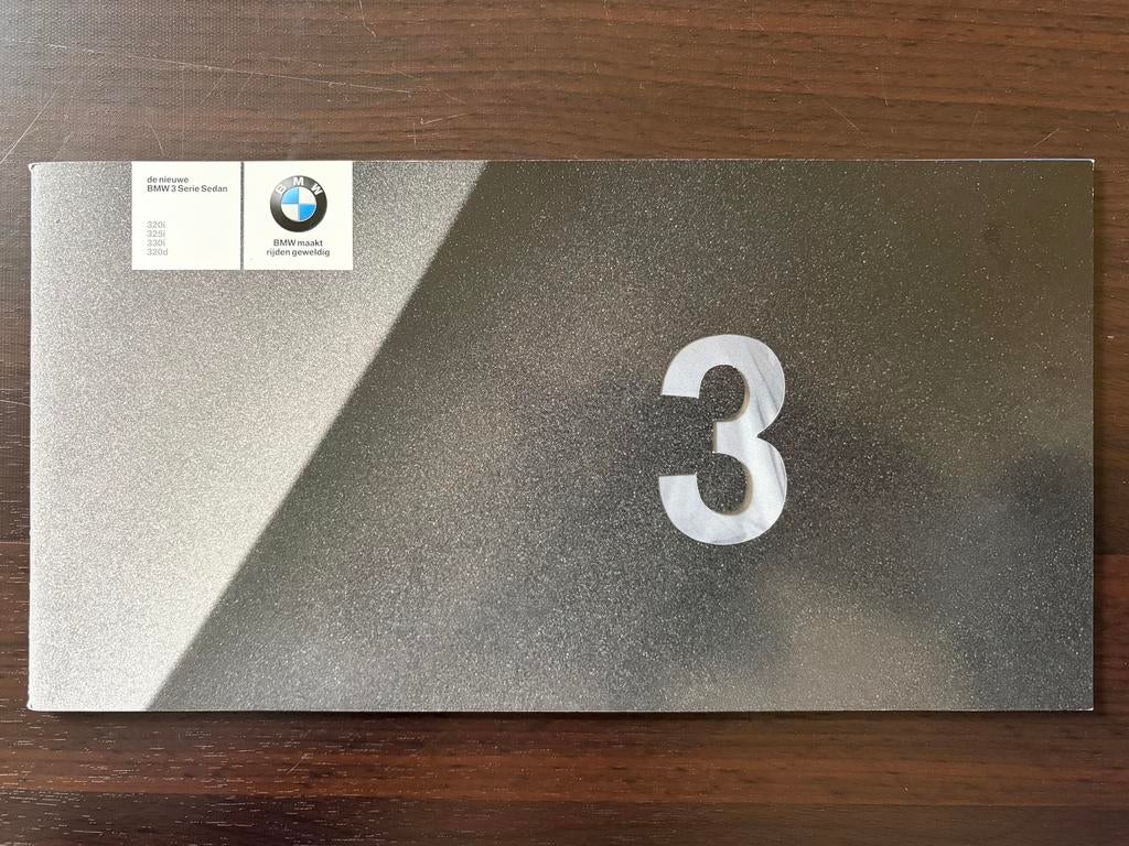 BMW 3-serie E90 brochure, 2004, Boeken, Auto's | Folders en Tijdschriften, Ophalen of Verzenden, Zo goed als nieuw, BMW