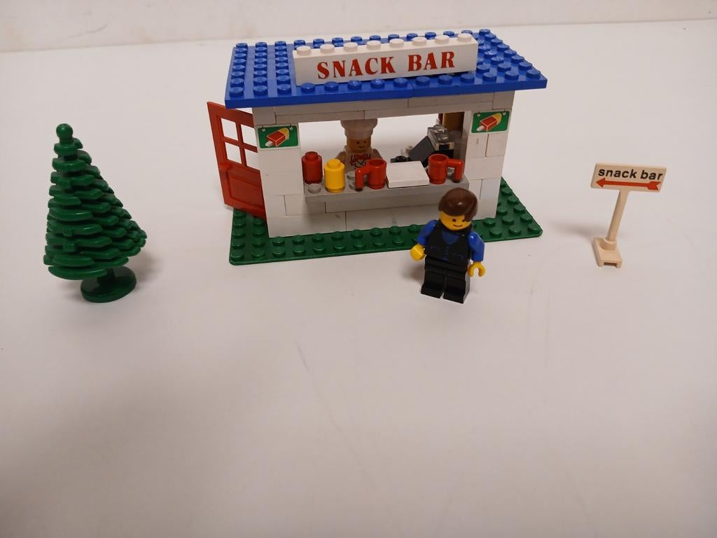 Vintage lego 675 snackbar set, Kinderen en Baby's, Speelgoed | Duplo en Lego, Ophalen of Verzenden