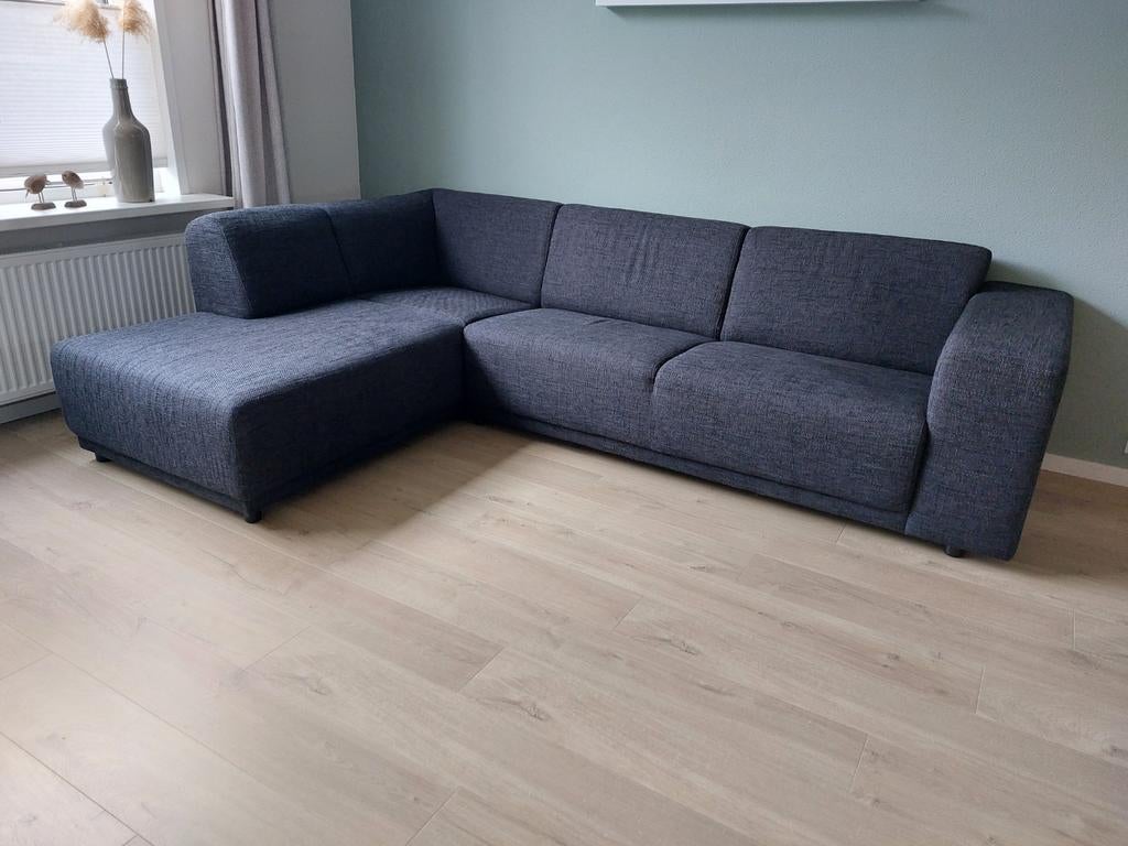 Hoekbank antraciet, Huis en Inrichting, Ophalen, Gebruikt